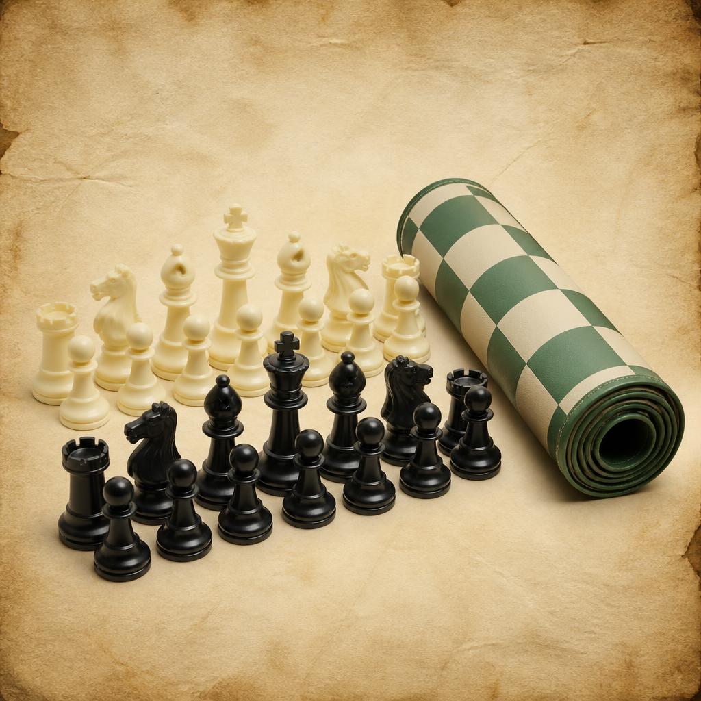 Tournament Set with Roll-Up Board